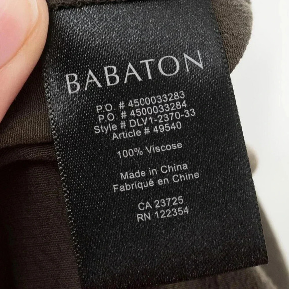 Aritzia Babaton Olivier Draped Zip lightweight front Jersey Moto sweater/jacket - Picture 5 of 7